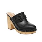 Sam Edelman NEW  Womens Nyla Black Studded Slip On Block Heel Clogs Shoes Size 10 Photo 1