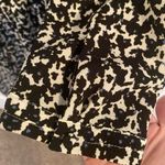 H&M black patterned v-neck long sleeve Drop Waist dress Photo 4