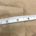 J.Crew G4710 Khaki Linen Shorts white tie size medium Photo 6