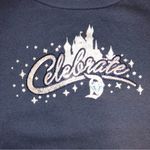 Disney  Parks Navy Diamond Celebration 60 Years Embellished Sweatshirt Size XS Photo 3