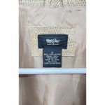 Mossimo Tan Women's Genuine Leather Animal Print Jacket Long‎ Sleeve Size Medium Photo 6