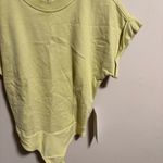 Lululemon NWT  Heavyweight Cotton T-Shirt Bodysuit
Finch Yellow- Size Small Photo 4