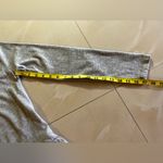 J.Crew  basic long sleeve peplum tee gray Size S big cotton lightweight Photo 9