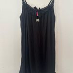 Betsey Johnson Betsey JohnsonY2k Black Night Gown Size Small Black T406 Photo 5