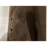 Donnybrook Wool Rabbit Collar Brown Long Coat Vintage VTG 14 AS IS Photo 5