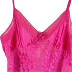 Morgan Taylor  hot pink nightie négligée slip dress size medium Photo 3