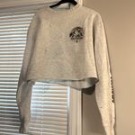 Blue 84 Cropped Heather Gray Breckenridge Colorado Sweatshirt Photo 1