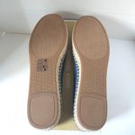 Michael Kors New! MK Logo Lillie Espadrille Flats Shoes Navy Blue Size 8 Photo 5