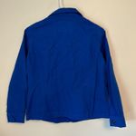 Banana Republic Womens Jacket XS Royal Blue Twill Chore Button Utility Cotton Photo 4