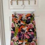 BDG  Trendy Velvet Colorful Floral Jeans   Photo 1