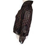 Vintage Talk of the Walk Mesh Ribbon Blazer M Gorgeous Details New Black Size M Photo 8