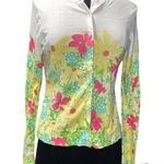 Lilly Pulitzer Paley Floral Cardigan Sweater Small Photo 0