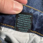 Rue 21 Womens High Rise Crop Flare Denim Blue Jeans Dark Wash Distressed Size 16 Photo 10