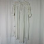POL  | Cream Tunic Shirt Dress Buttoned Front NWT Womens Small Photo 4