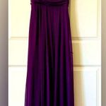 CACHET Dark  Purple Prom Dress GOWN Sz 4 Photo 1