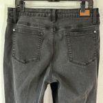 Judy Blue Black High-Rise Boyfriend Jeans Slim Fit Size 32 Cuffed or Uncuffed Photo 7