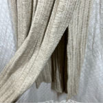 Anthropologie Amadi Tan Ribbed Rayon Maxi Robe Dress Photo 3