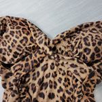 Pursuit Womens Swimsuit Size 10 Brown Leopard Print 2 Photo 1