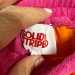 Solid & Striped  Tangerine Strawberry The Charlie Terrycloth Shorts Sz S NWT Photo 4