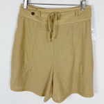 Free People  Beach High Rise Thin Belted Shorts Photo 0