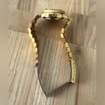 Bulova  Accutron Super Rare Ladies Vintage Watch Brown Oval Dial Gold Bracelet Photo 9