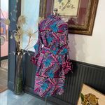 NWT Ohema Ohene Karen Exaggerated Sleeve Shirt Dress Banana Tree Photo 7