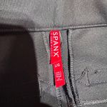Spanx  The Perfect Pant Slim Straight Ankle Pants Black Size L Back Slit H Rise Photo 3