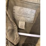 Hinge Olive Green Utility Jacket Lightweight Military Style Size S Photo 2