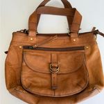 Fossil Vintage Brown Leather  Shoulder Bag Purse Photo 0