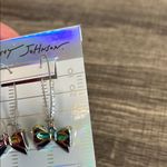 Betsey Johnson  | Iridescent Bow Earrings 💕🏈 Photo 5