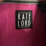 Kate Lord Grey Windbreaker Jacket Full Zip Pockets Golf Outdoor Vacation Gray Size M Photo 5