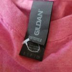 Gildan Pink Lilo & Stitch coffee cup tee.  softstyle Size Small Photo 2