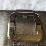 Michael Kors  gunmetal leather clutch Photo 1