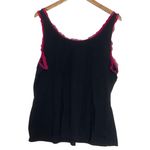 Torrid Black Pink Dinosaur Lace Trim Sleep Tank Plus Size 2X Photo 1