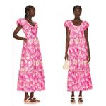 Love Shack Fancy NWT
Karalie Cotton Silk Hibiscus Maxi Dress in Fuchsia Sz 2 $595 Photo 6