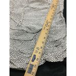 ZARA Women Black White Polka Dot Off Shoulder Ruffle Puff Sleeve Dress Size XL Photo 6