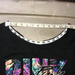 PINK - Victoria's Secret Victoria’s Secret PINK palm leaf off the shoulder top size small colorful print‍ Photo 5