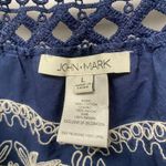 John Mark  Boho Crochet Embroidered Tiered Patchwork Top L Hippie Festival Photo 1