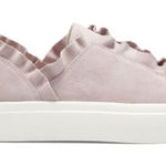 Sole Society Talexa blush pink suede chunky slip on sneaker with ruffles 9.5 Photo 0