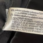 ZARA  Women's Black Silk Satin Wide Leg High Waist Pull On Crop Trousers Pants S Photo 5