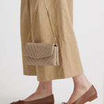 Quince Italian leather pointy toe beige bow slip on flats cognac Brown Size 7 Photo 1