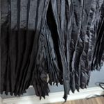 Vintage Jerry T. Women's Black Pleated Long Coat Couture 80's/90's Size M Photo 8