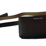 Michael Kors  nwt Leather Logo Belt Bag Black  Logo Charm Size Small / Medium Photo 0