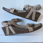 Teva  Women’s Wedge Sandals- Tan 7 Photo 1