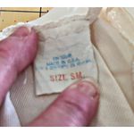 Vintage lace trimmed tank top lingerie white size S White Photo 5