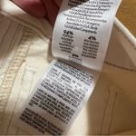 MOTHER The Curbside Cargo Flood Jeans in Egg Eggnog Cream NEW 26 White Photo 12