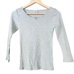 Free People  Intimately Downtime Top Pajama Lounge Grey Size XS/Small Photo 0