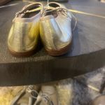 Mansur Gavriel Lambskin Square Toe Mary Jane Flats in Gold Sz 41 Photo 5