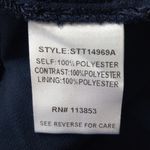 Sugar Lips  "Neon Carnival" Blue and Pink Leopard Print Chiffon Wrap Blouse Photo 13