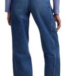 Madewell NWT Tapered Denim Wide Leg Jeans Trousers in Concho Wash Size 28 Photo 1